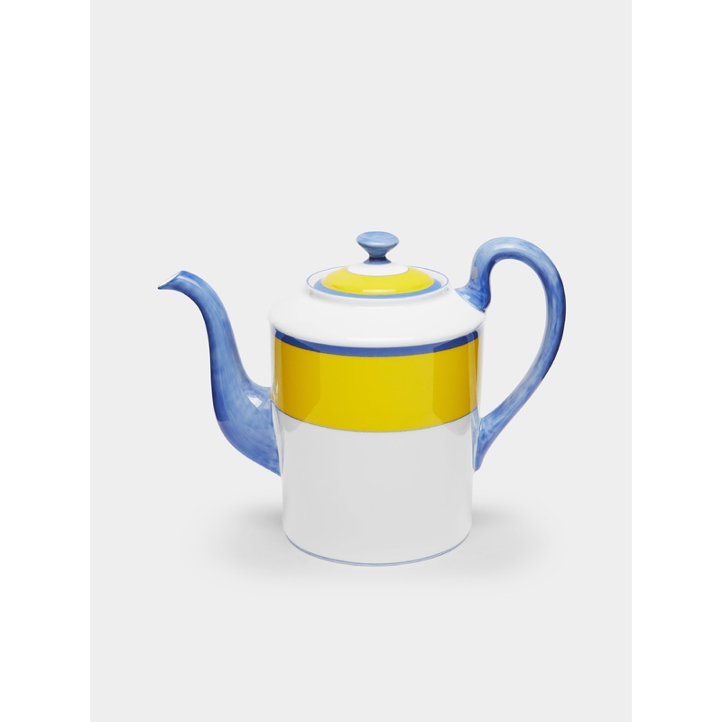 Monet Porcelain Large Coffee and Tea Pot