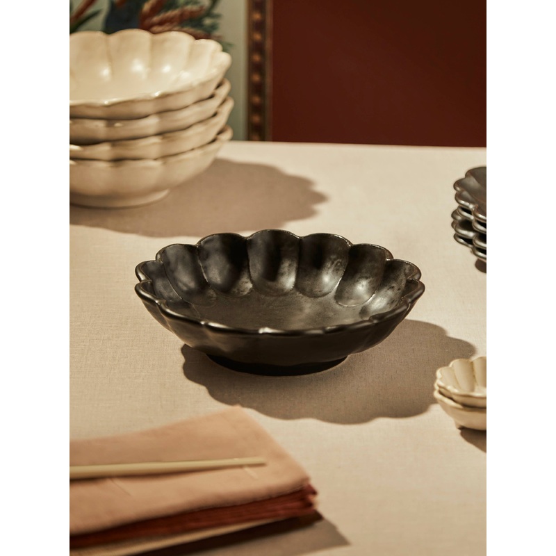 Rinka Ceramic Medium Bowls (Set of 4)