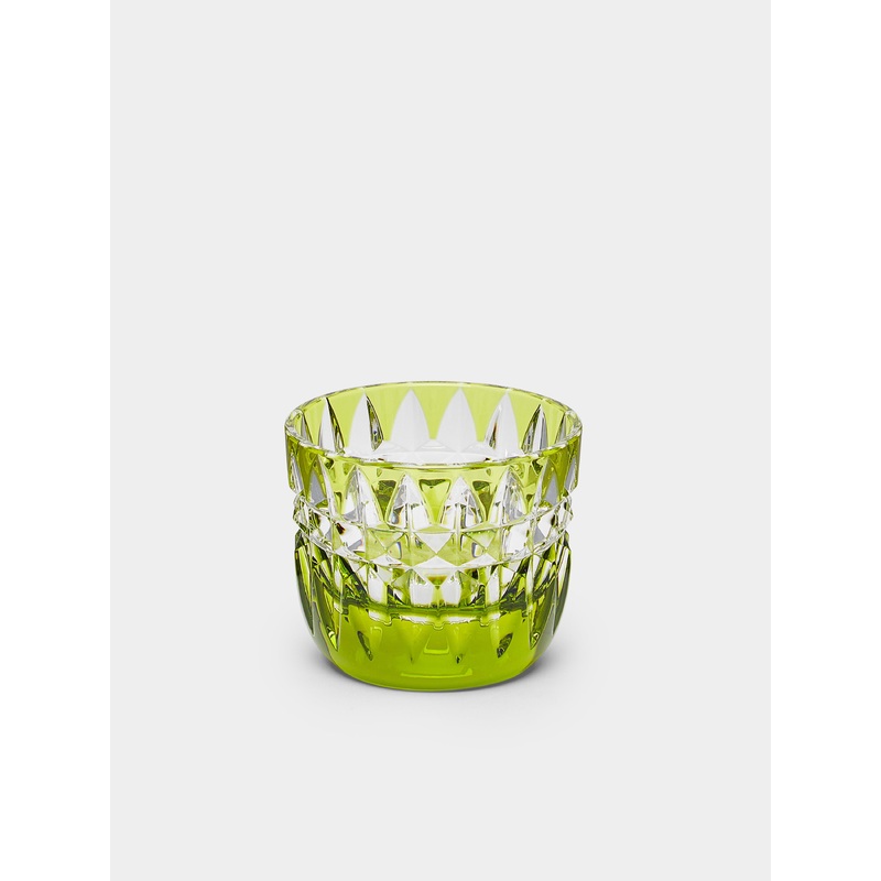 Seville Hand-Blown Crystal Candle Holder