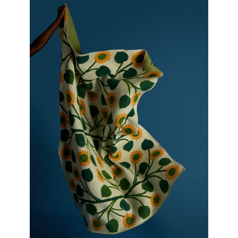 Sunflower Cashmere Blanket