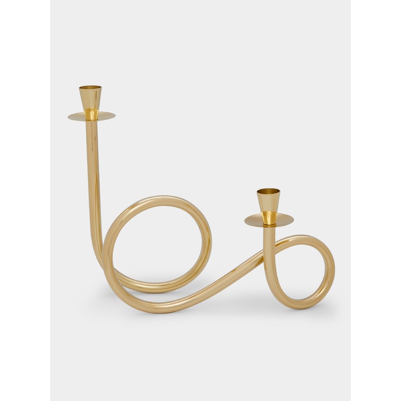 T8 Brass Candle Holder