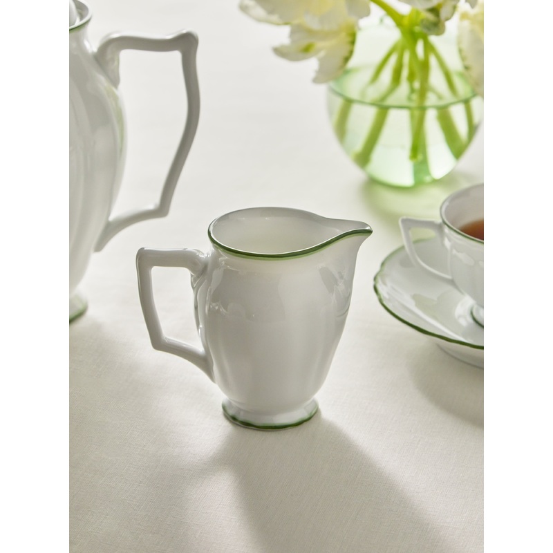 Touraine Hand-Painted Porcelain Creamer