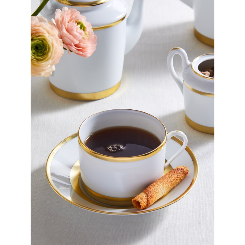 William Porcelain Breakfast Cup and Saucer