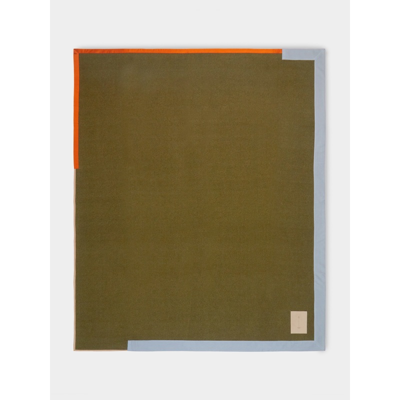 Handwoven Cashmere Irregular-Border Extra Large Blanket (118in/3m)
