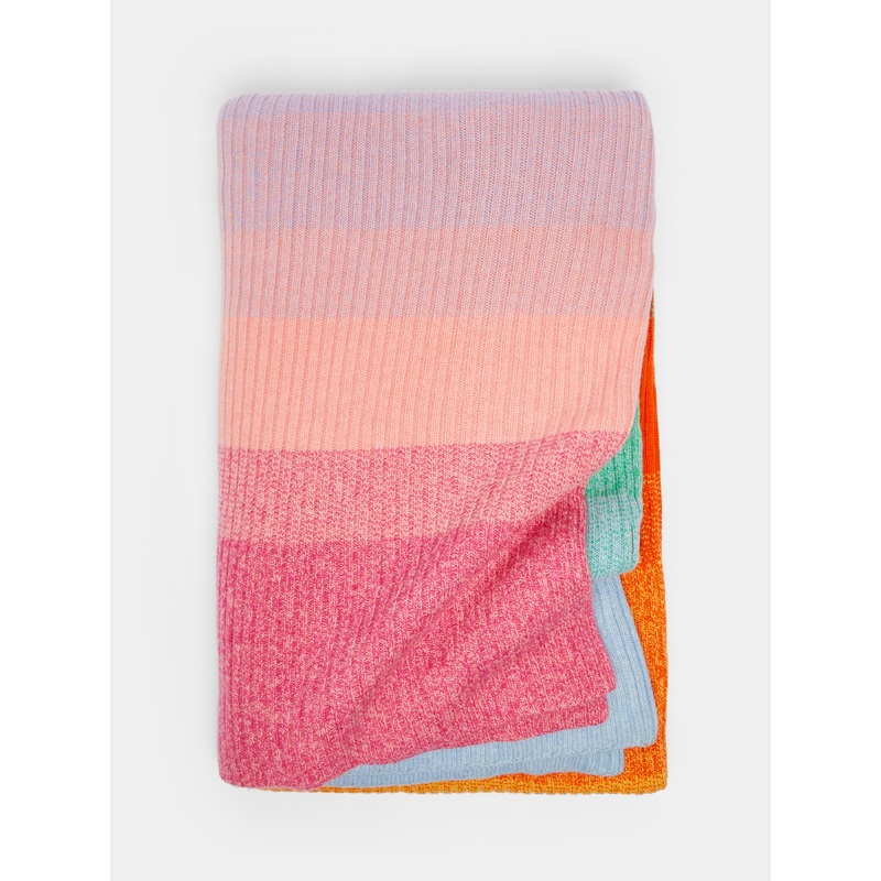 Morph Cashmere Striped Blanket