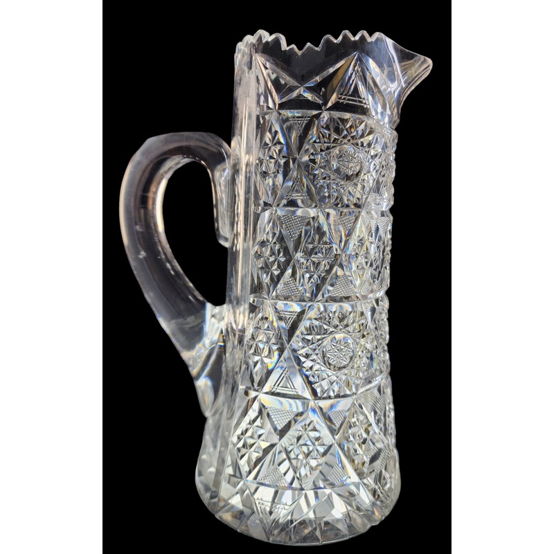 American Brilliant Period Cut Glass Antique ABP