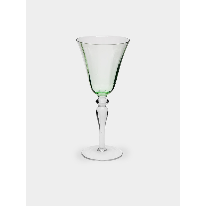 1900s Crystal Wine Glasses (Set of 8)