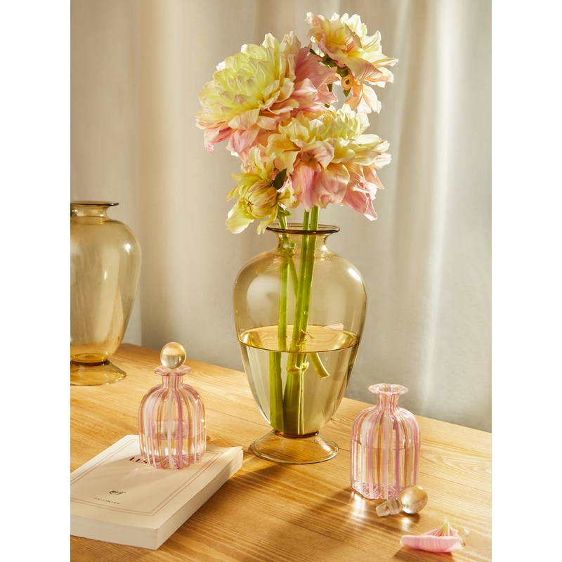 1927 Vittorio Zecchin Venini Cappellin Paglie Vases (Set of 2)