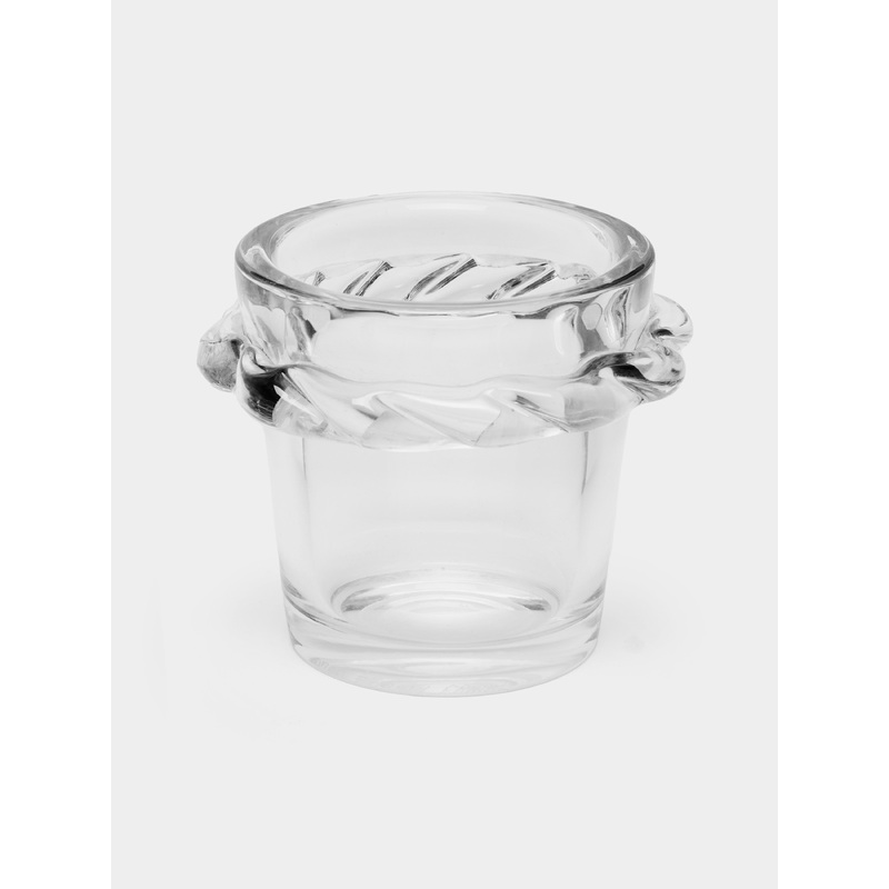 1940s Daum Crystal Vase