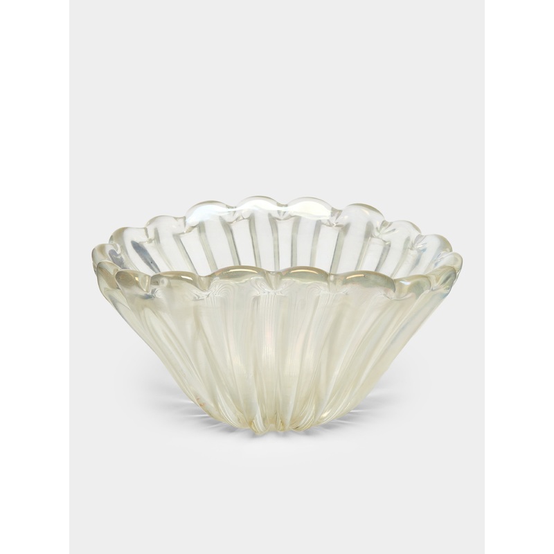 1940s Ercole Barovier Shell Glass Vase