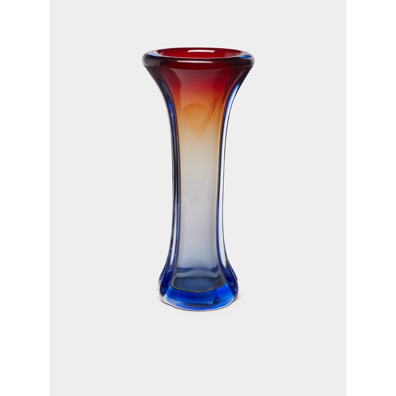 1950s Flavio Poli Murano Glass Vase