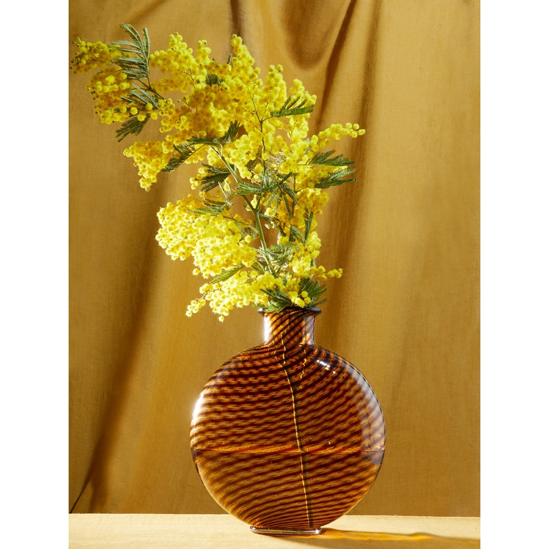 1960s Ercole Barovier Spira Murano Glass Vase
