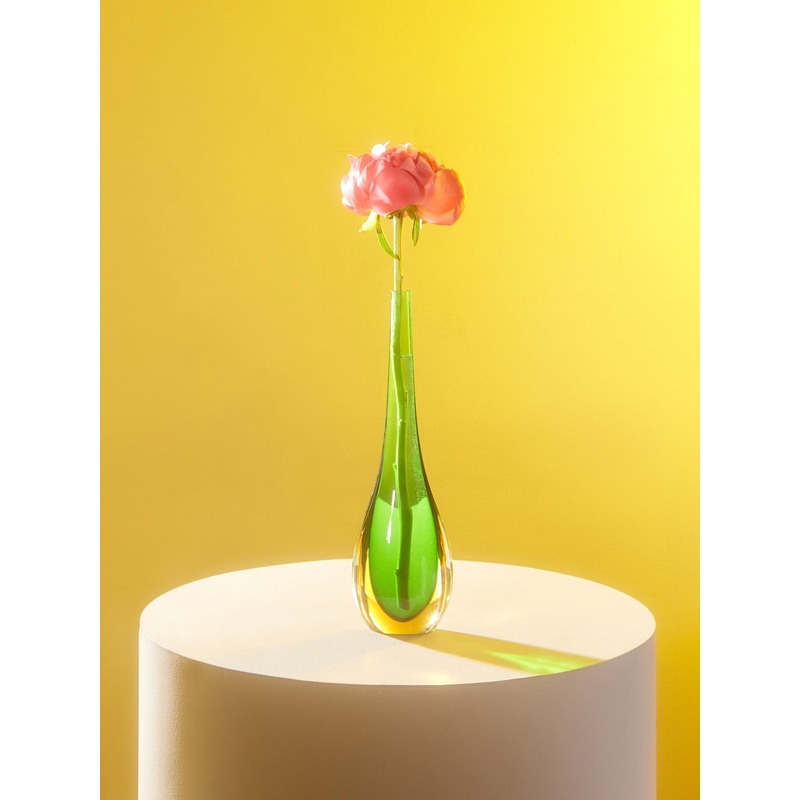 1970s Flavio Poli Murano Glass Vase