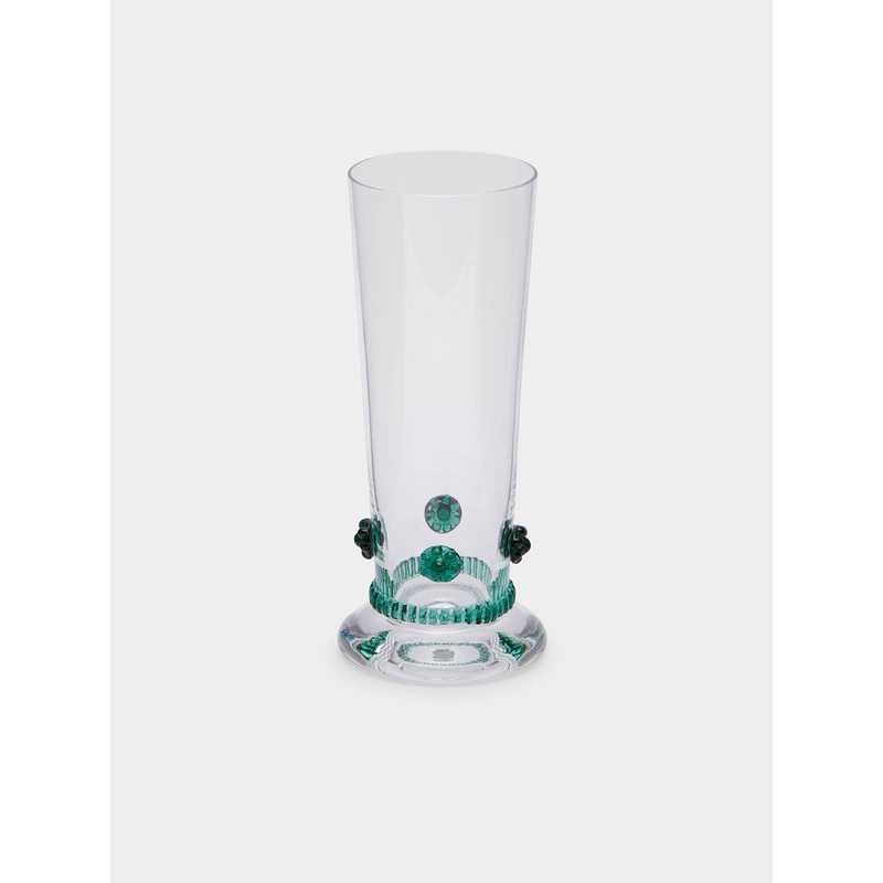 Bacchus Hand-Blown Crystal Champagne Flute