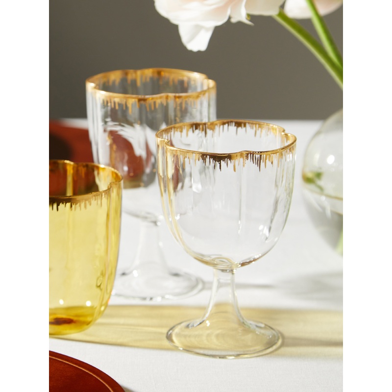 Chance Hand-Blown White Wine Glass