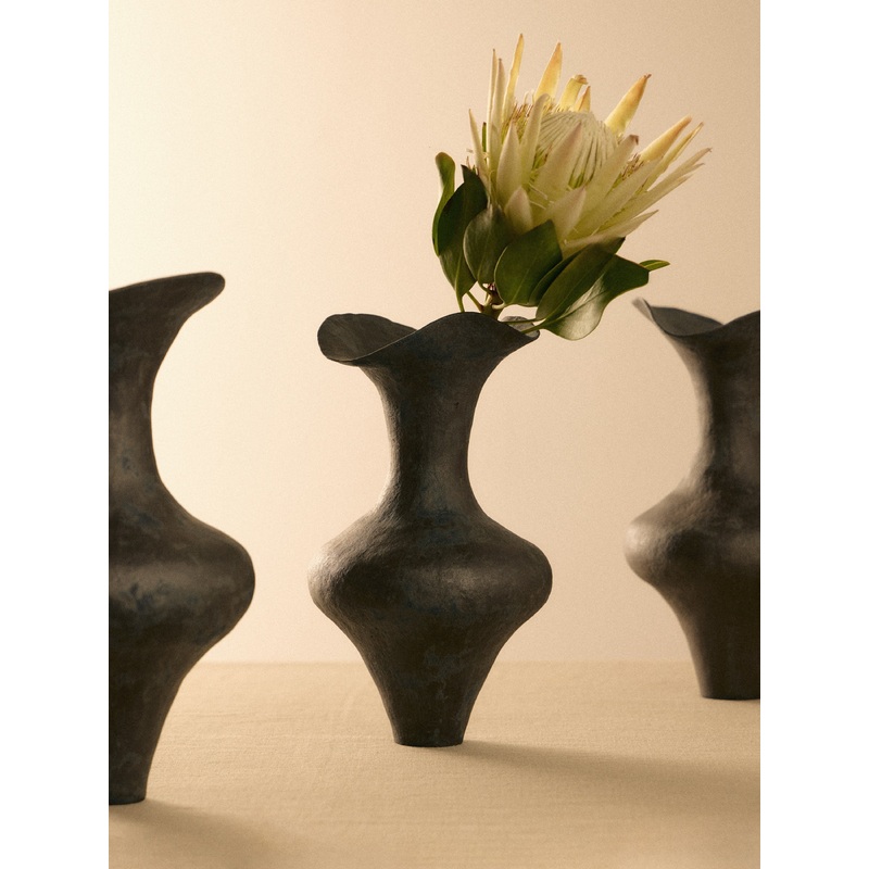 Flora II Hand-Coiled Stoneware Vase