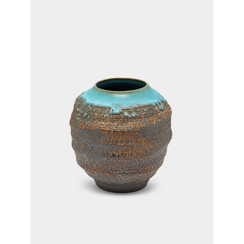 Hand-Thrown Stoneware Vase