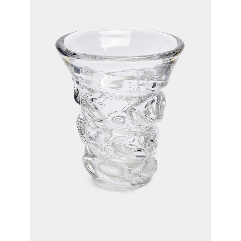 Mid-Century Antonio & Guido Bon for Val Saint Lambert Crystal Vase