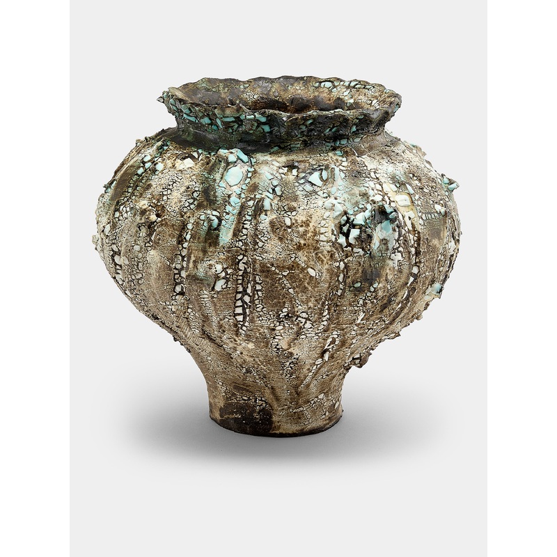Poppy V Stoneware Vase