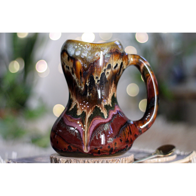 01-A+ Desert Oasis Gourd Mug - TOP SHELF NEXT LEVEL, 22 oz.