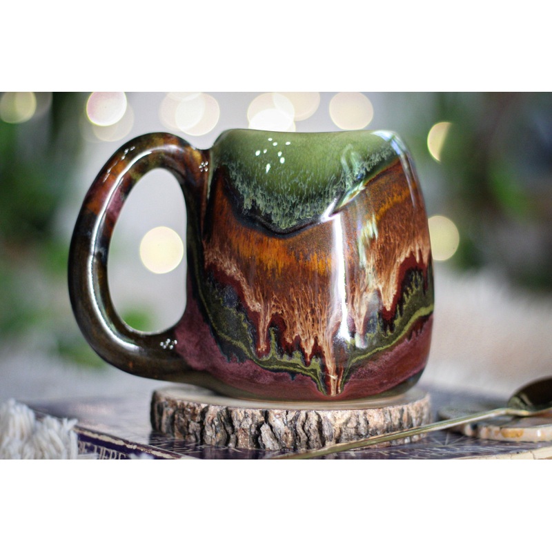 16-C Earth, Wind & Fire Mug - TOP SHELF, 17 oz.
