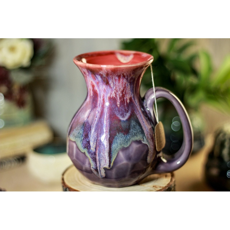 17-C Flaming Phoenix Flared Notched Mug - TOP SHELF, 16 OZ.