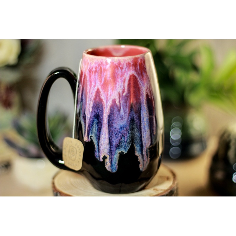 18-C Flaming Phoenix Notched Mug - TOP SHELF, 14 OZ.