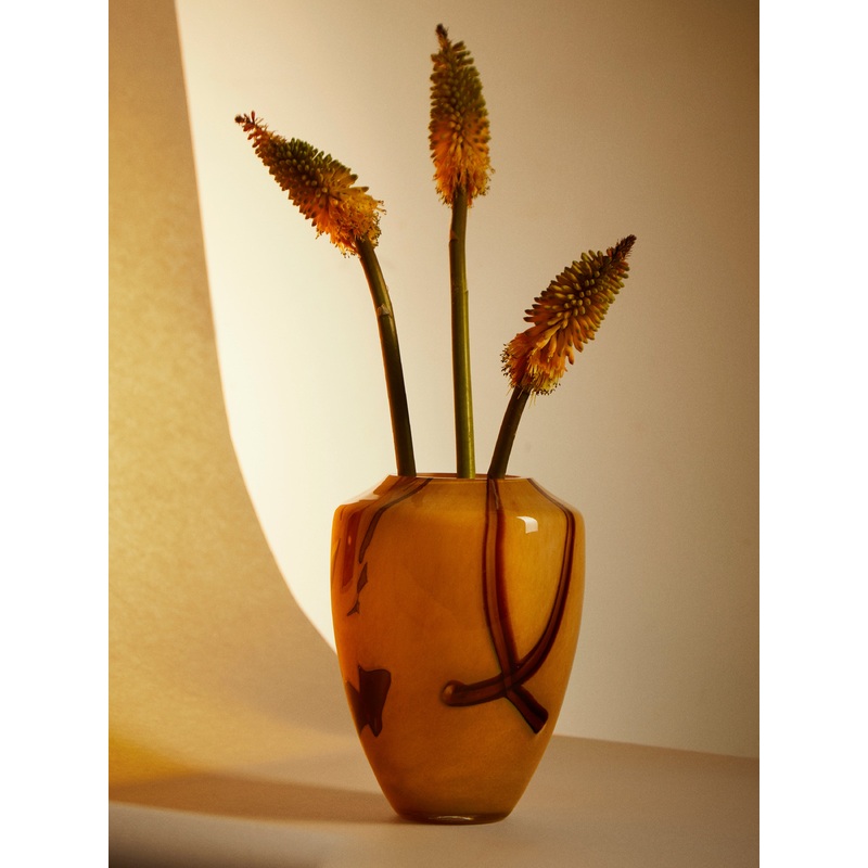 1930s Art Deco Glass Vase