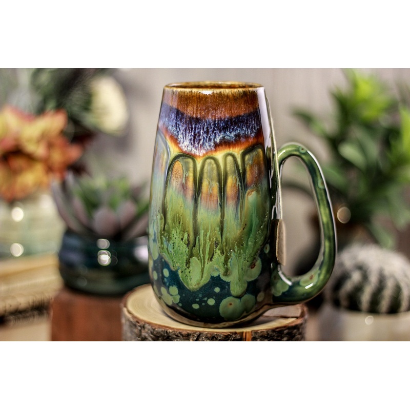 23-A New Earth Notched Mug - TOP SHELF, 18 oz.