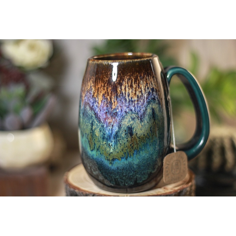 25-C Prototype Notched Mug - TOP SHELF, 13 oz.