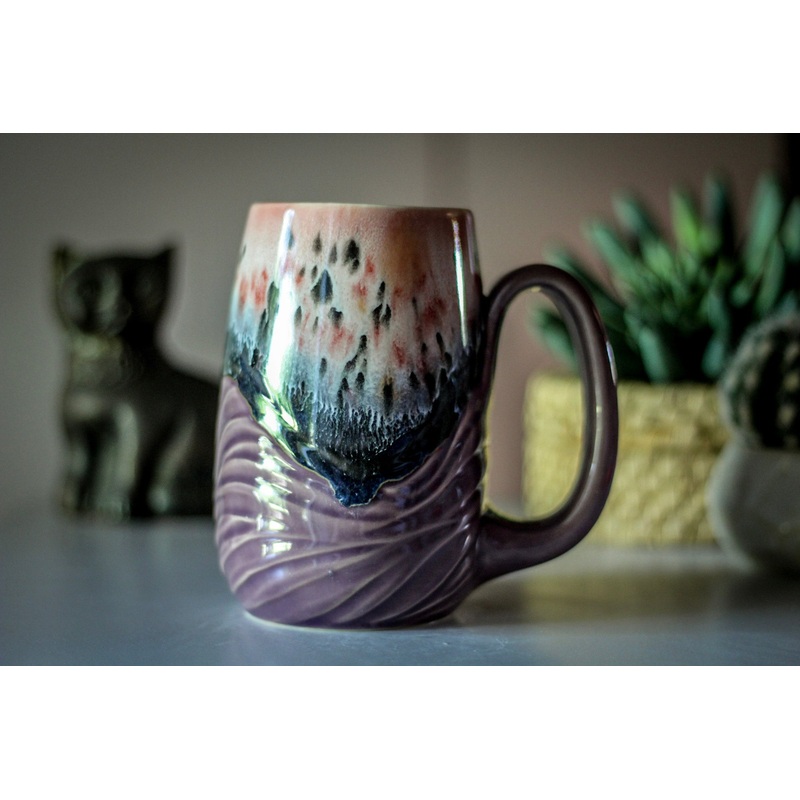 25-D PROTOTYPE Textured Mug - TOP SHELF, 19 oz.