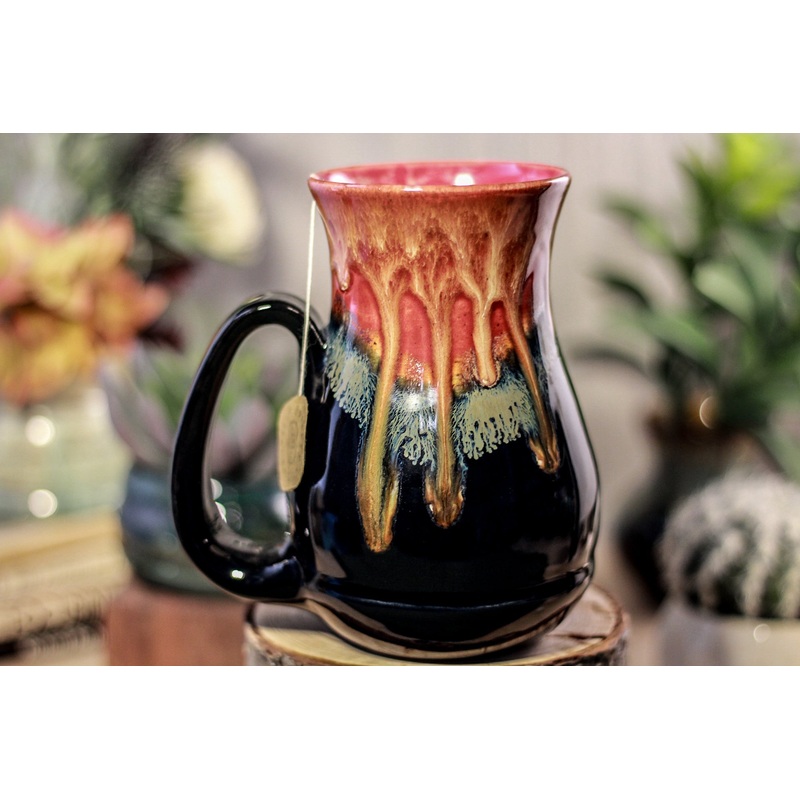 27-C Lava Falls Barely Flared Notched Mug - TOP SHELF, 18 oz