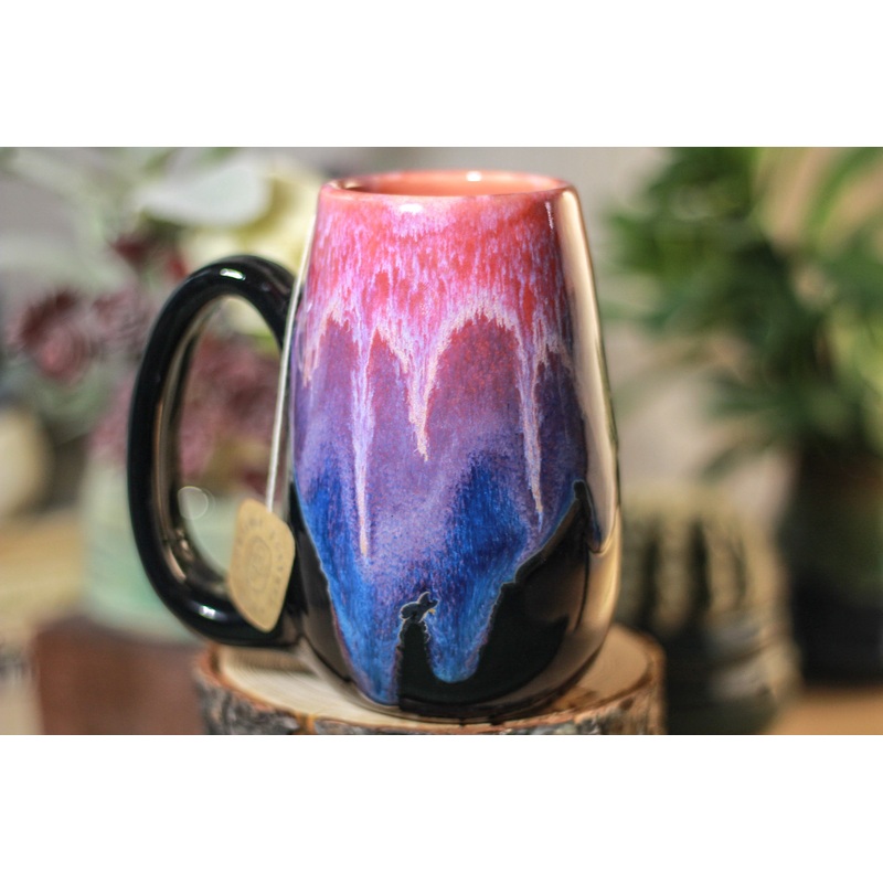 33-C Flaming Phoenix Notched Mug - TOP SHELF, 14 OZ.