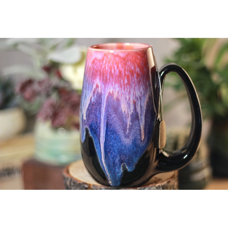 34-C Flaming Phoenix Notched Mug - TOP SHELF, 15 OZ.