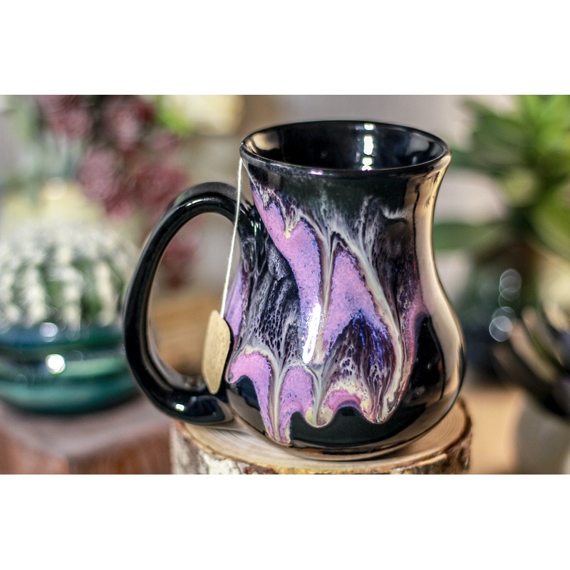 43-E Amethyst Grotto Flared Notched Mug - TOP SHELF, 15 oz