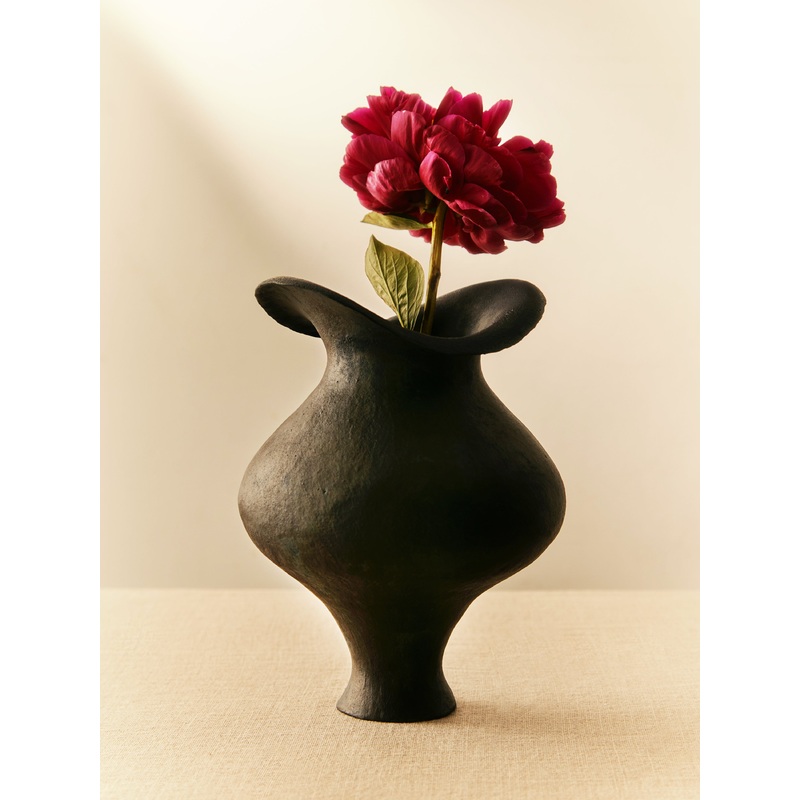 Aida Hand-Coiled Stoneware Vase