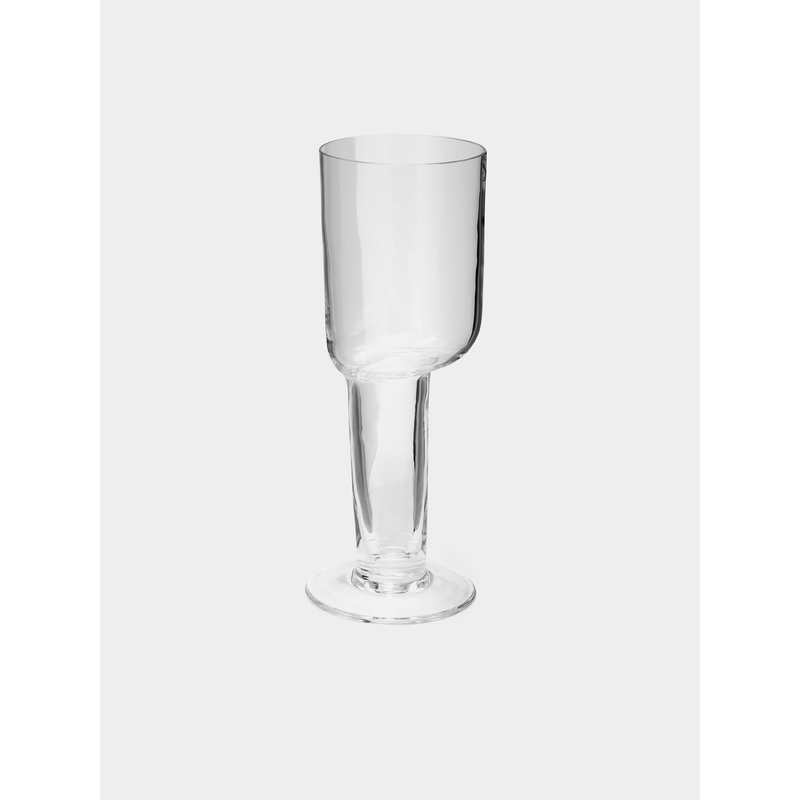 Asymmetric Hand-Blown Murano Water Glass
