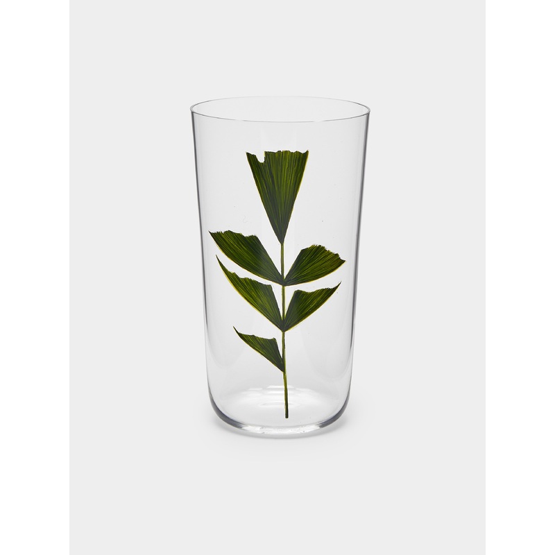 Beautiful Numbers Hand-Painted Crystal Tumbler