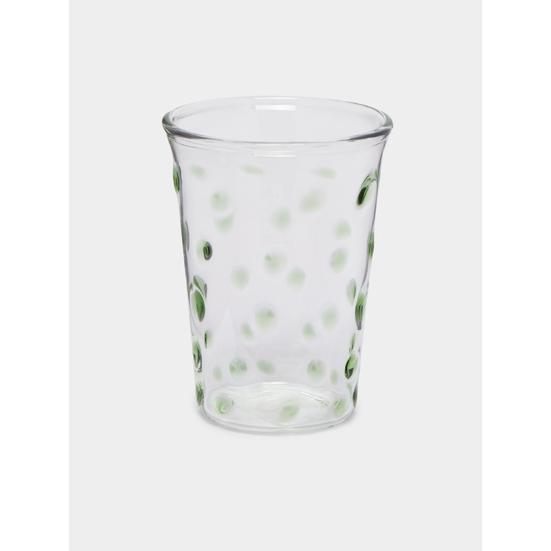Dotty Hand-Blown Glass Tumblers (Set of 6)