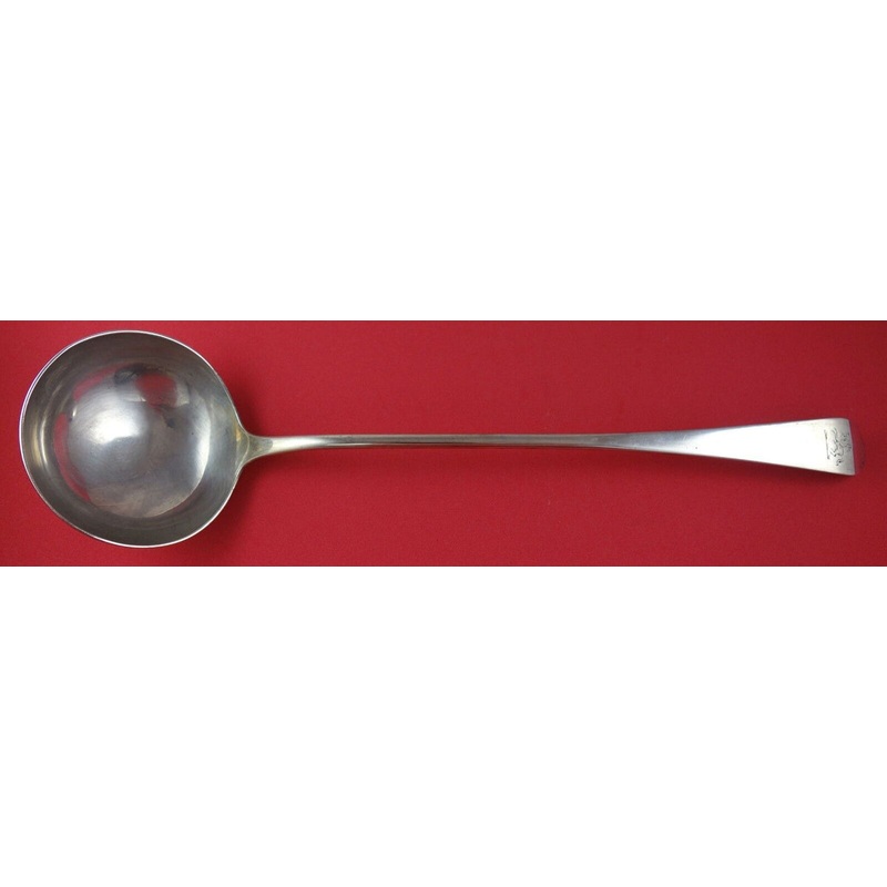 English Sterling By Various Makers Sterling Soup Ladle Edinburgh, Scotland
