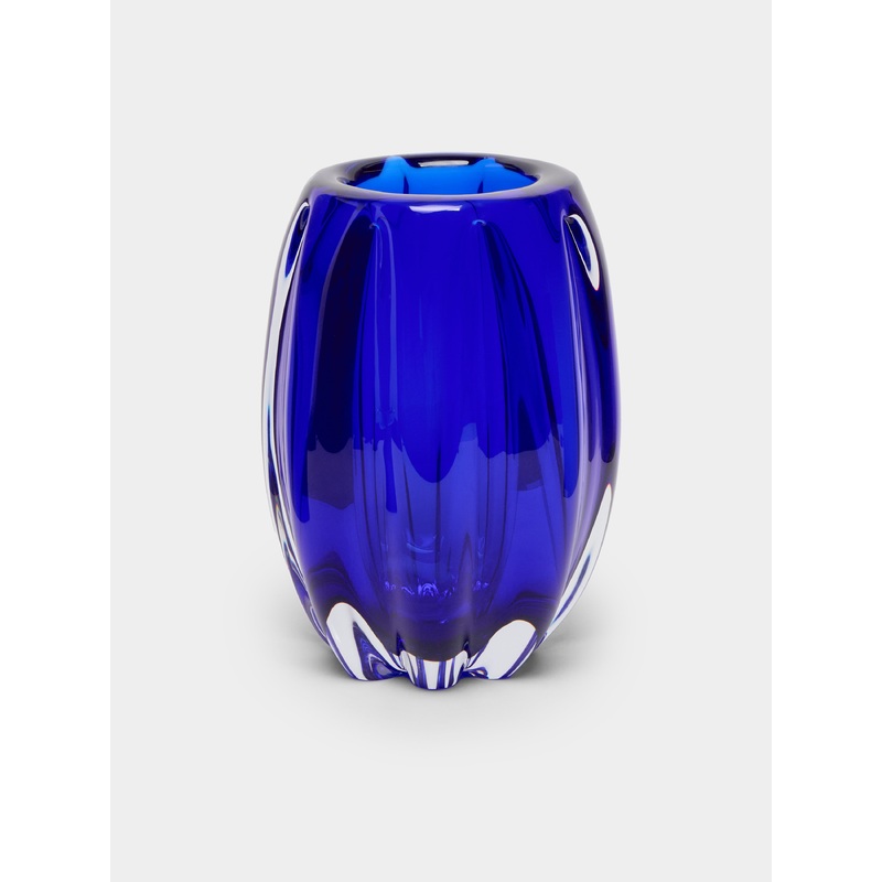 Fiori Uovo Hand-Blown Murano Glass Vase
