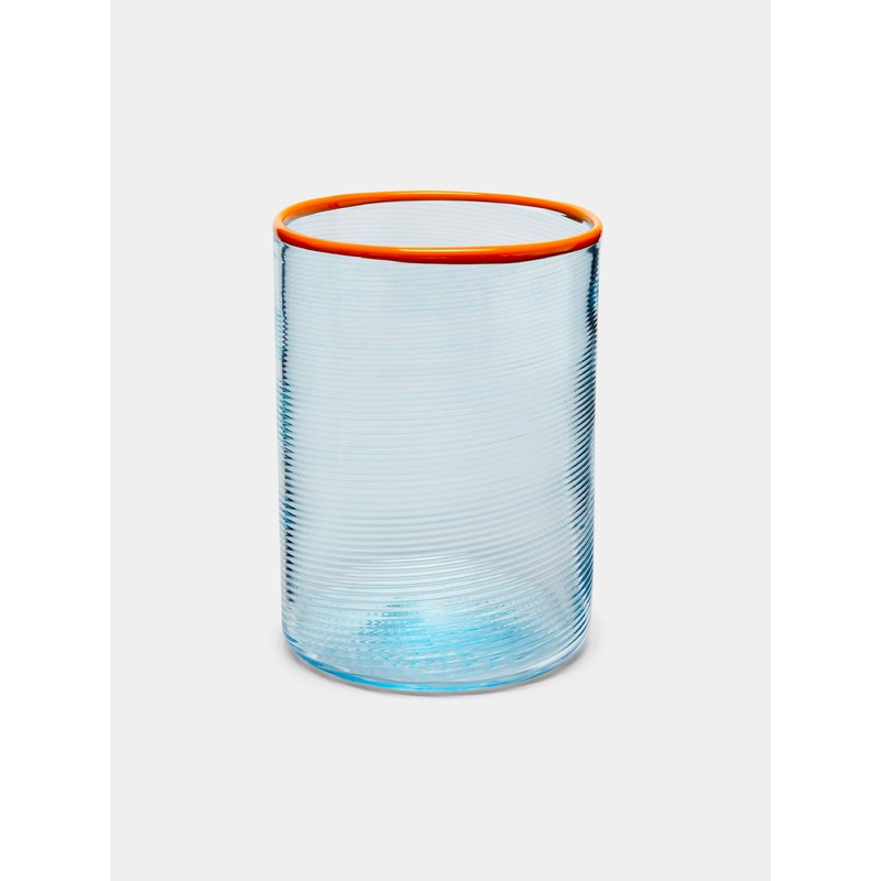 Fizzy Hand-Blown Murano Glass Tumbler