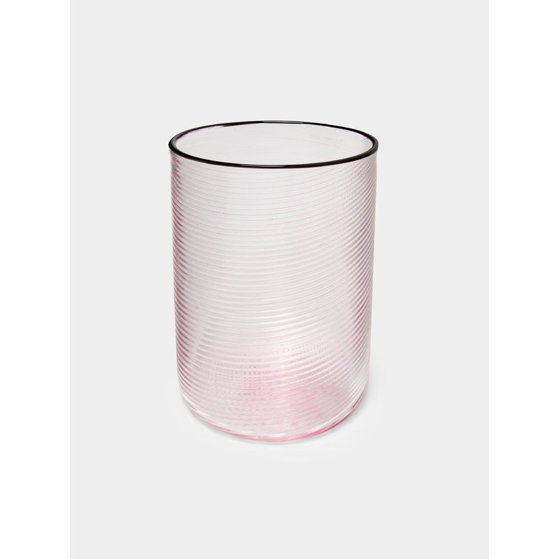 Fizzy Hand-Blown Murano Glass Water Tumbler