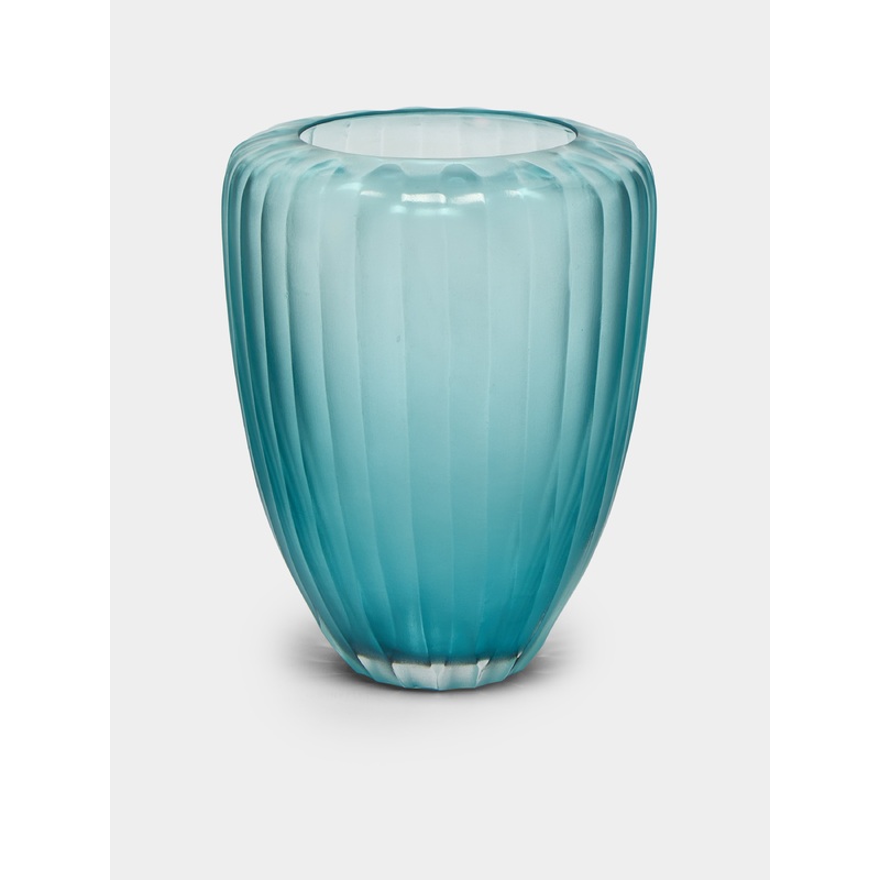 Goccia Coste Hand-Blown Murano Glass Tall Vase