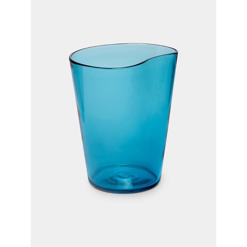 Mosso Acqua Hand-Blown Murano Glass Tumbler