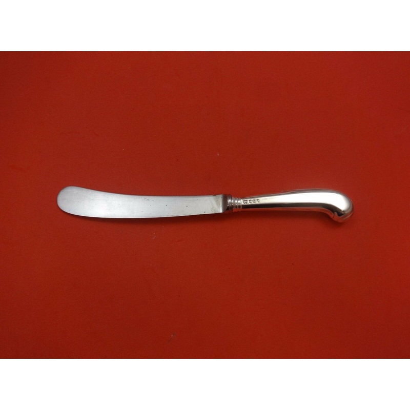Rat Tail by Worcester English Sterling Regular Knife Pistol Grip Blunt 8 3/8"