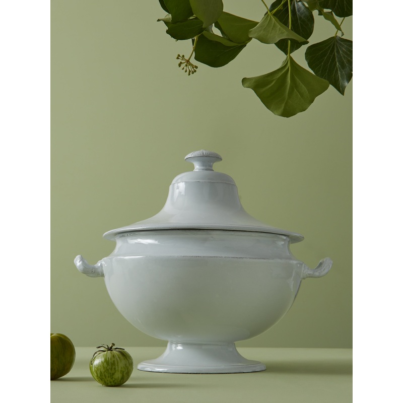 Colbert Hand-Glazed Ceramic Large Tureen