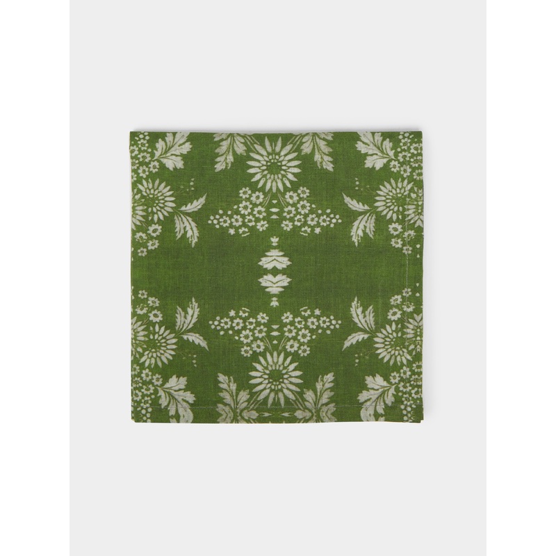 Daisy Linen Napkins (Set of 4)