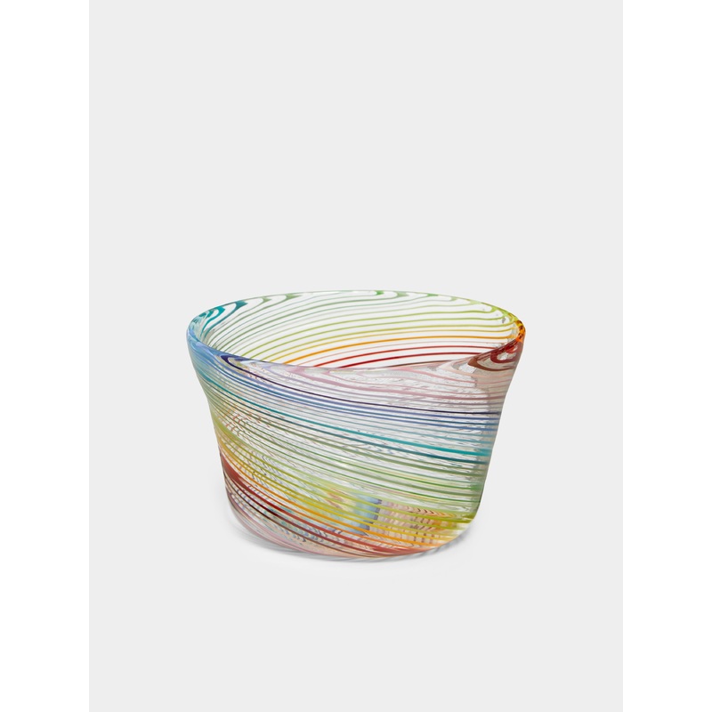 Filigrane Hand-Blown Glass Bowls (Set of 2)