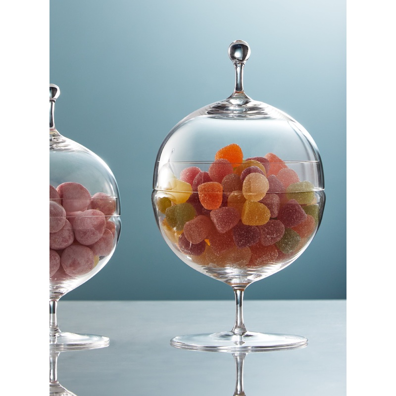 Hand-Blown Crystal Candy Dish II